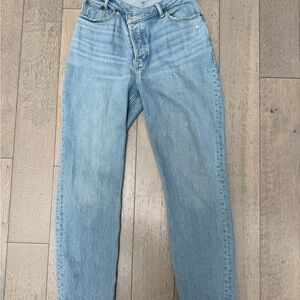 Abercrombie & Fitch Light Blue High Rise Jeans